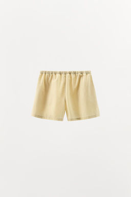 POPLIN SHORTS WITH TOPSTITCHING - Zara фото 8