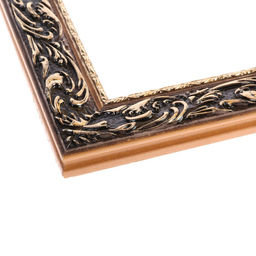 Рама для картин (зеркал) 50×60×4 см, дерево «Версаль», золотая