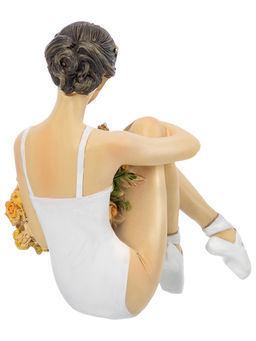 Статуэтка 12,5*7*12 см Балерина с цветами в белом - Elan gallery фото 24