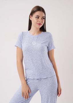LP26-1226/1 Набор одежды жен. Лазурь (ЧЗ) - Clever wear фото 2