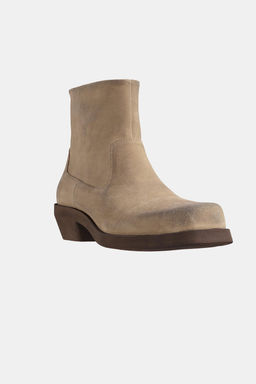 LEATHER COWBOY BOOTS - Zara фото 6