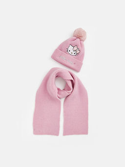 Hello Kitty Nak??l? K?z ?ocuk Triko Atk? ve Bere