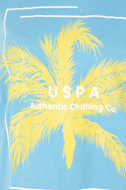 Женская бирюзовая футболка - U.s. polo assn фото 21