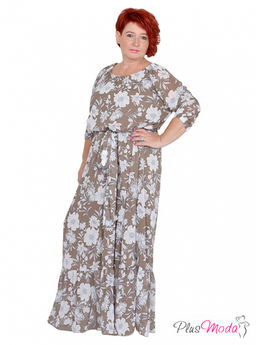 Платье Модель №1276 размеры 44-84 - Plusmoda фото 11