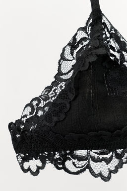 POINTELLE LACE BRALETTE - Zara фото 10