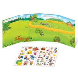 Многоразовые наклейки набор Сказочный мир, 2 шт. - Буква-ленд фото 3