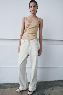 RIBBED VEST TOP - Zara фото 8