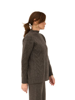 Джемпер из пуха яка 5016 меланж