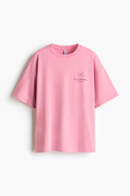 Camiseta oversize con motivo estampado - H&m фото 9