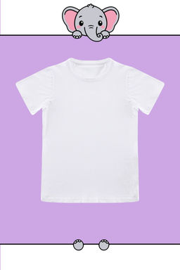 Lacivert-Beyaz 2li Erkek Cocuk Pamuklu Basic Regular Kal?p K?sa Kol Orme T-Shirt TKDSS24TS00018 - Trendyolmilla фото 3