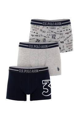 Мужское нижнее белье серого меланжа Неожиданная скидка в корзине - U.s. polo assn фото 8