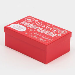 Набор подарочных коробок 6 в 1 Почта, 20?12.5?7.5 ? 32.5?20?12.5 см, Новый год