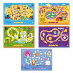 Светоч 16АЛСК4_1_3_9 Альбом для рисования 100 г/м2 A4 29 х 20.5 см 16 л. на скобе 10 шт. 000649 Рисуй и играй