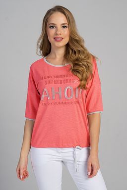 Футболка м-443 коралл