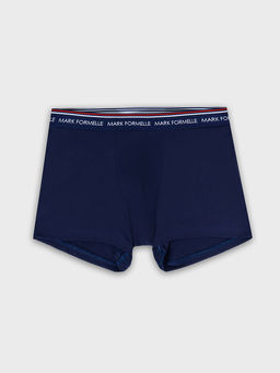 Цена за 2 штуки! Трусы боксеры мужские синие - Mark formelle фото 7