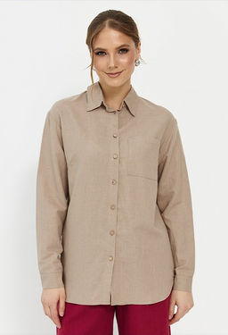 ВИДЕООБЗОР Рубашка Бонн  из 100% льна премиального качества - Vals фото 2