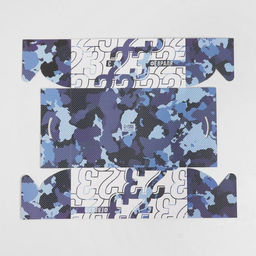 Цена за 5 шт. Коробка для капкейков, кондитерская упаковка с пластиковой крышкой, 6 ячеек «23 февраля», 23×16×10 см