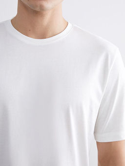 Bisiklet Yaka Penye Erkek Ti??rt