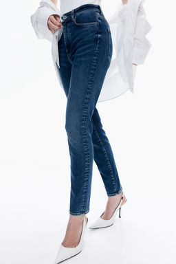 True To You Skinny Ultra High Ankle Jeans - H&m фото 5