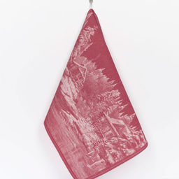 Полотенце 07с-39ЯК 50*70 "Большая медведица" цв. бордовый