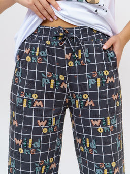 926 Пижама "Клетка/фуме"