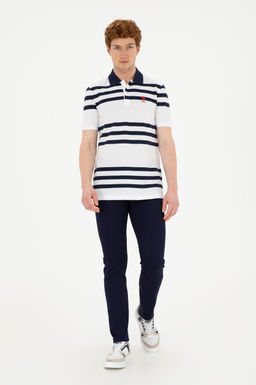 Мужская темно-синяя футболка Неожиданная скидка в корзине - U.s. polo assn фото 11
