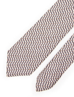 Бежевый галстук