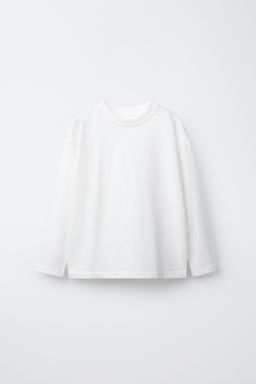 Футболка Zara Basic Medium Weight белая