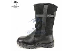 Монголки высокие черные, литая подошва