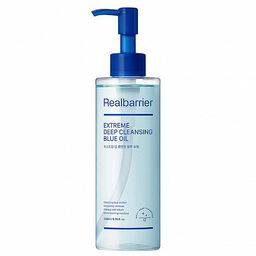 Real Barrier Extreme Deep Cleansing Blue Oil, 200ml - Гидрофильное масло для чувствительной кожи