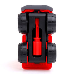 Конструктор винтовой Пожарный транспорт, набор 2 штуки, с отверткой, 59 деталей - Simaland фото 8