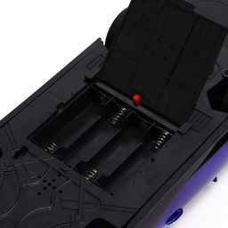 Машинка на пульте управления Купе, радиоуправление, в комплекте педали и руль, работает от батареек, цвет синий - Simaland фото 4