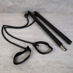 Палка гимнастическая Woohooo FlexiRod / 91х3.2cм / Эспандеры 75 см / WF91BB / черный / уп 40 / - Галеонтрейд фото 3