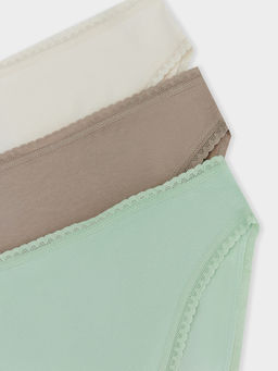 Цена за 2 штуки! Трусы слипы женские в наборе, 3 шт - Mark formelle фото 10