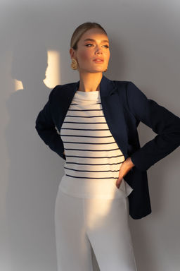 Жакет URS 24-343-1 синий