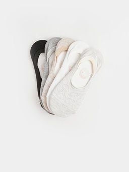 Kad?n Kendinden Desenli Babet ?orap 5li Paket - Waikiki фото 2