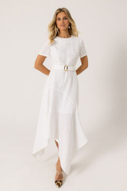 SS-2571 платье женское белый