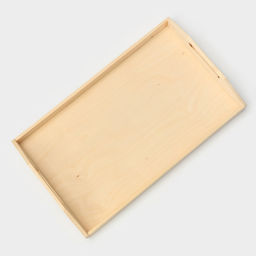 Поднос с ручками Доляна «Под роспись», 50×30×7 см, дерево