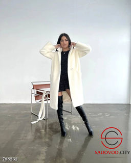 Осенние женское пальто из альпаки - Bruno фото 7