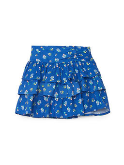 Beli Lastikli ?i?ekli K?z Bebek Etek