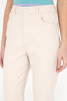Женские бежевые джинсовые брюки - U.s. polo assn фото 12