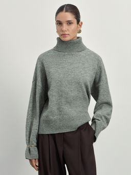 Джемпер с добавлением шерсти / Zarina  фото 2