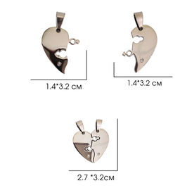 Подвеска парная Сердце