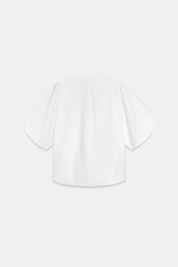 TOP POPEL?N ZW COLLECTION LIMITED EDITION / Blanco - Zara фото 9