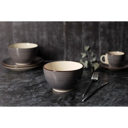 Салатник керамический Доляна Морской мир, 800 мл, d=14 см, цвет коричневый  фото 14