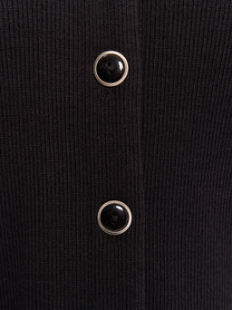 Кардиган в рубчик GA81008BLK01 - Артесса фото 6