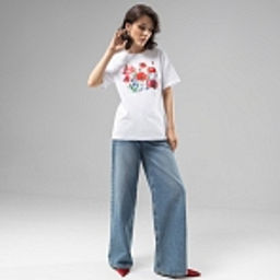 Футболка прямого кроя Великолепна уже утром - Charutti фото 30