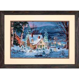 Набор для вышивания DIMENSIONS 70-08862 Зимняя тишина 40 x 25 см