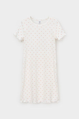 К 1180/24/сердечки на сахаре сорочка для дев