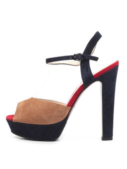 06-87AS COMPIEXION/BLUE Туфли женские (натуральная замша)